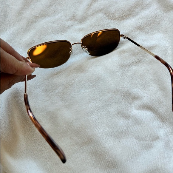 Aldo Gold Sunglasses with Brown Lenses - Picture 6 of 6